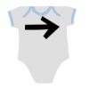 Contrast Baby Bodysuit DEAL Thumbnail