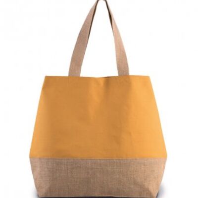 Kimood Canvas & Jute Shopper Thumbnail