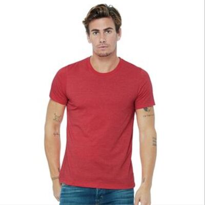 Unisex heather cvc short sleeve t-shirt Thumbnail