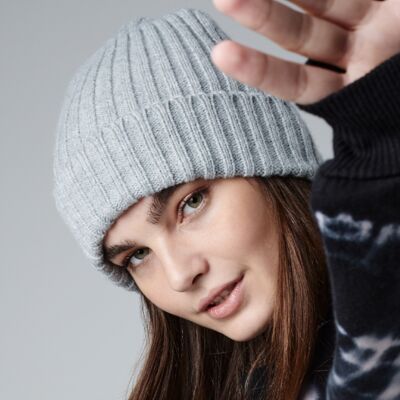 Beechfield Chunky Ribbed Crofter Beanie Thumbnail