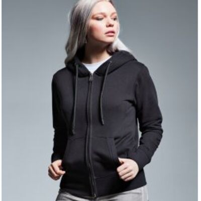 Anthem Ladies Organic Full Zip Hoodie Thumbnail